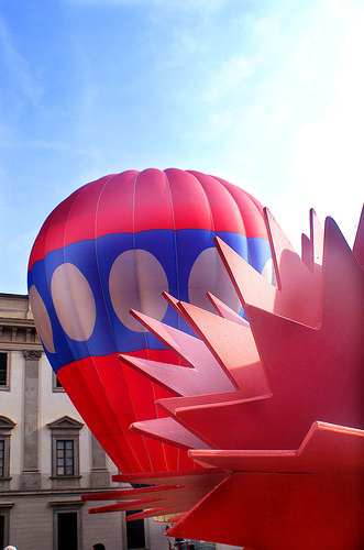 Hot-air balloon rental in Milan Italy